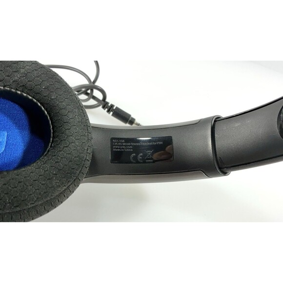 PDP LVL 40 Black Wired Stereo Gaming Stereo Headset for PS4 Model 051-108 Tested - Picture 9 of 11